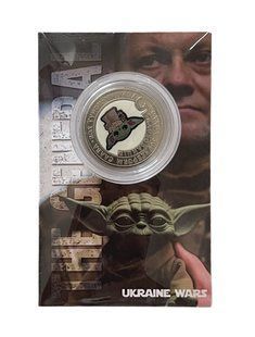 Сувенірна монета &laquo;Ukraine wars&raquo; 1932668427 фото