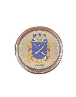 Сувенірна монета, жетон "Дніпро" серія міста 2093125398 фото