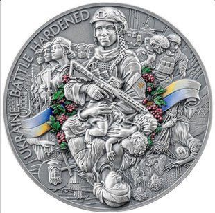 Монета " Україна Загартована У Боях" 2.0 10 седі 2025 жінки 2 oz 2448098423 фото