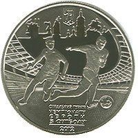 Монета "Фінальний турнір чемпіонату Європи з футболу 2012. Місто Київ" 2011 5 грн 2013037636 фото