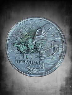 Монета "Сили спеціальних операцій" Special Operations Forces 2 унції 2025 2441301796 фото