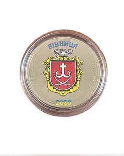Сувенірна монета, жетон "Вінниця" серія міста 2093025791 фото